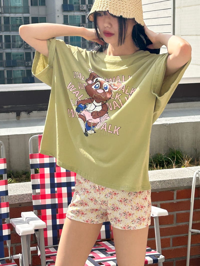 Balance - Korean Women Fashion - #momslook - Walk Tee - 2