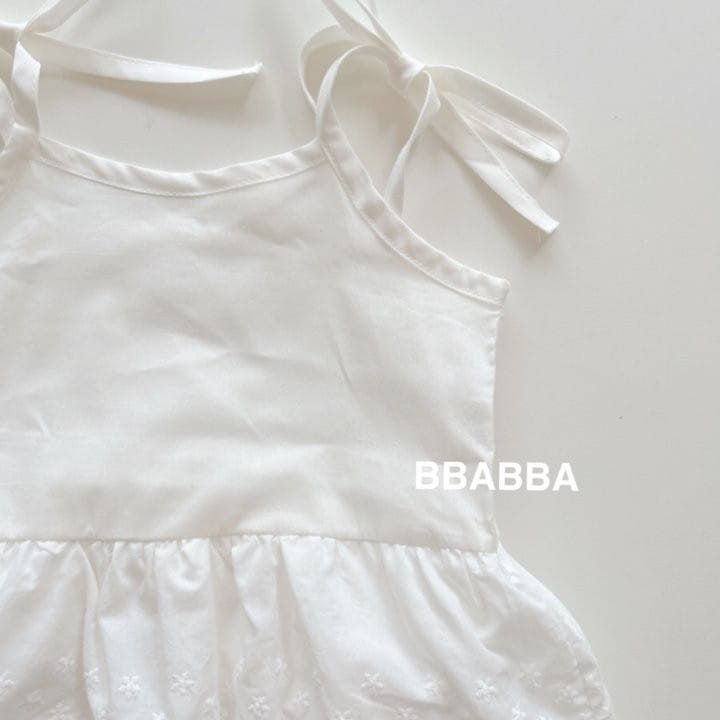 Bbabba - Korean Baby Fashion - #babyfashion - Milk String Lace Bodysuit - 3