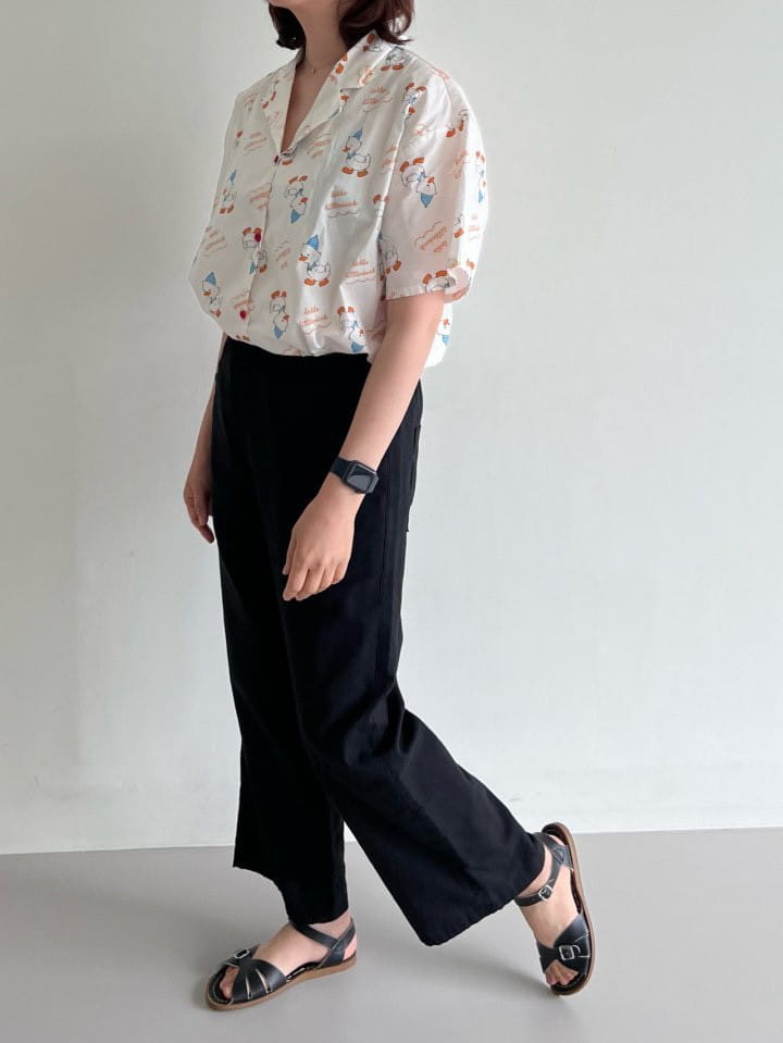 Bon Bon Butik - Korean Women Fashion - #momslook - Woodie Pants Mom - 3