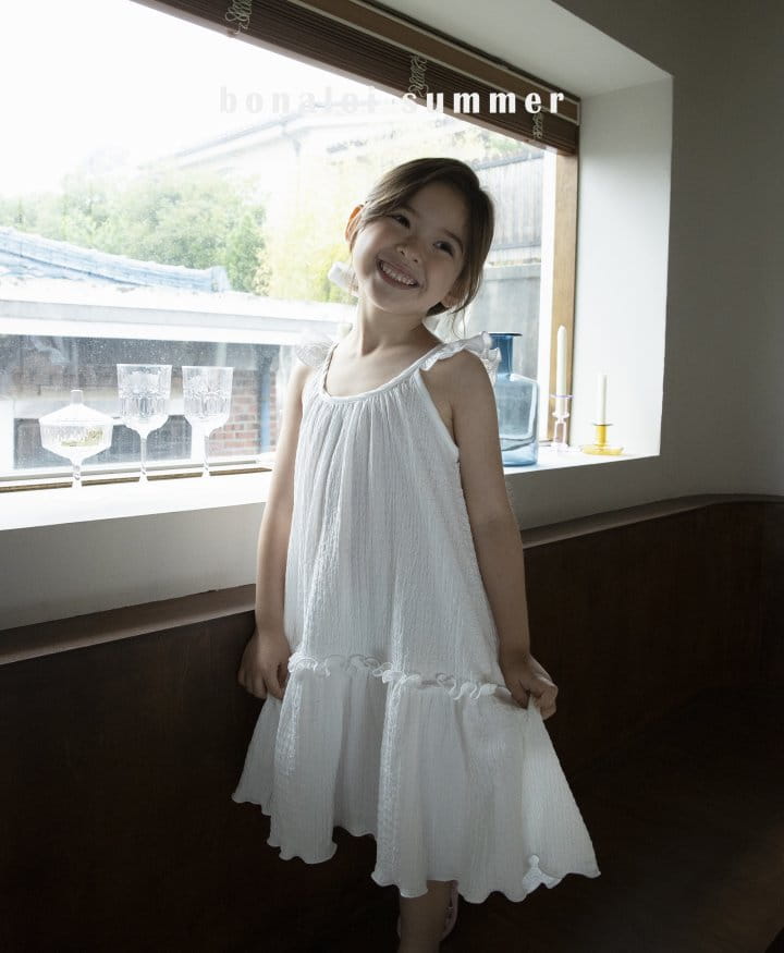 Bonaloi - Korean Children Fashion - #childrensboutique - Lovely One-piece