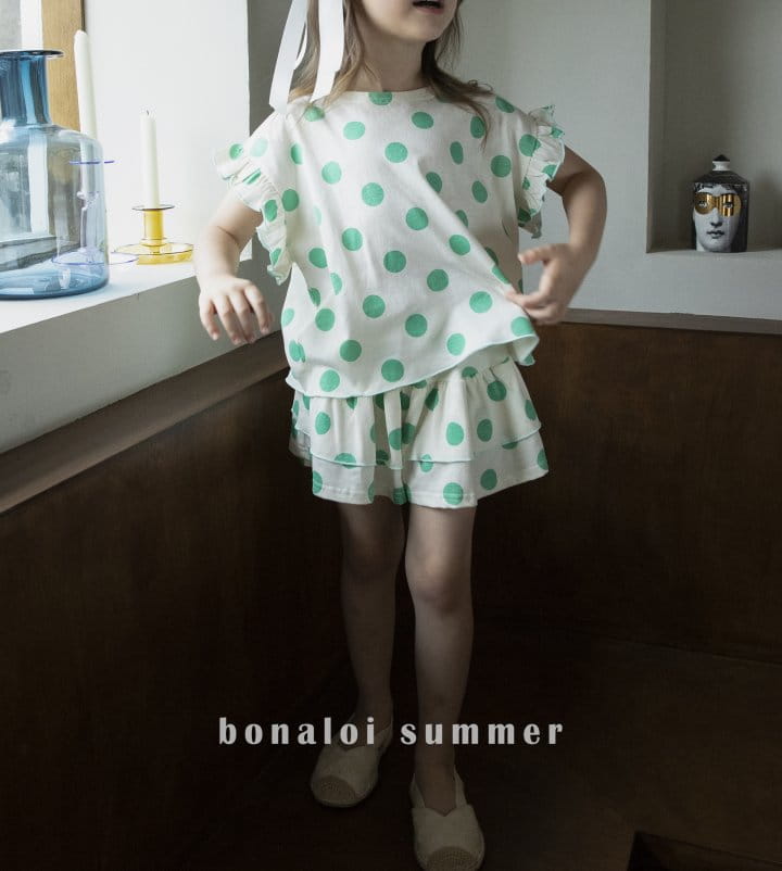 Bonaloi - Korean Children Fashion - #designkidswear - Dot Drop Tee - 11