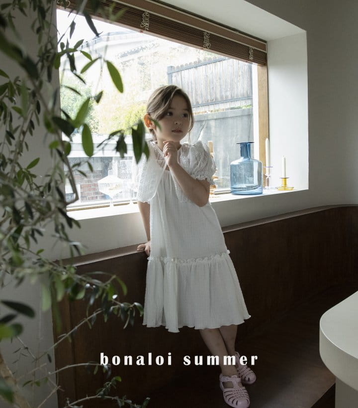 Bonaloi - Korean Children Fashion - #kidsshorts - Lovely One-piece - 5