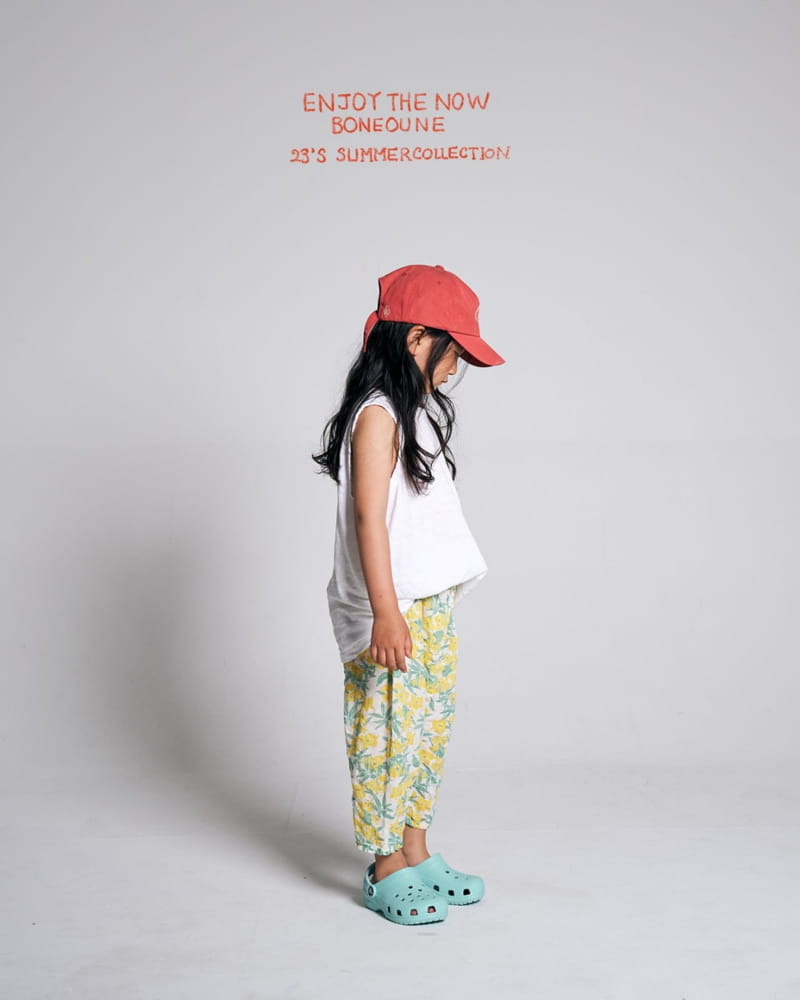 Boneoune - Korean Children Fashion - #Kfashion4kids - Omaru Flower Pants - 9