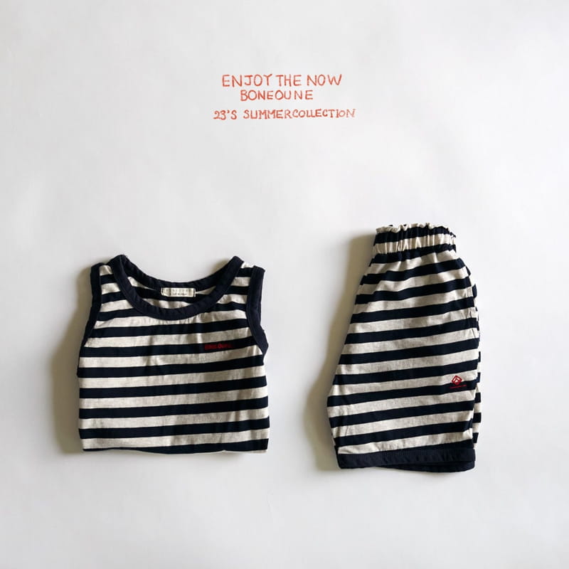 Boneoune - Korean Children Fashion - #Kfashion4kids - Nonst Sleeveless - 3