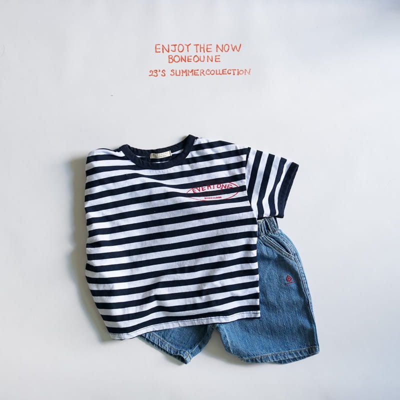 Boneoune - Korean Children Fashion - #Kfashion4kids - Bone Line Tee - 9