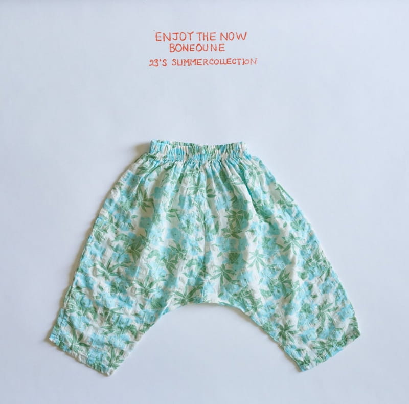 Boneoune - Korean Children Fashion - #childofig - Omaru Flower Pants