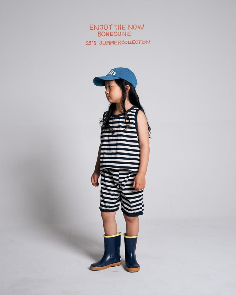 Boneoune - Korean Children Fashion - #childofig - Nonst Sleeveless - 8