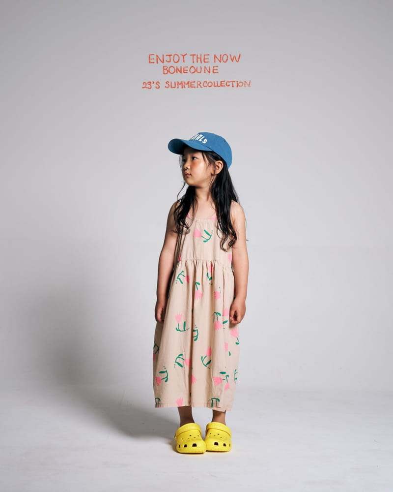 Boneoune - Korean Children Fashion - #childrensboutique - Lomi Daldal One-piece - 7