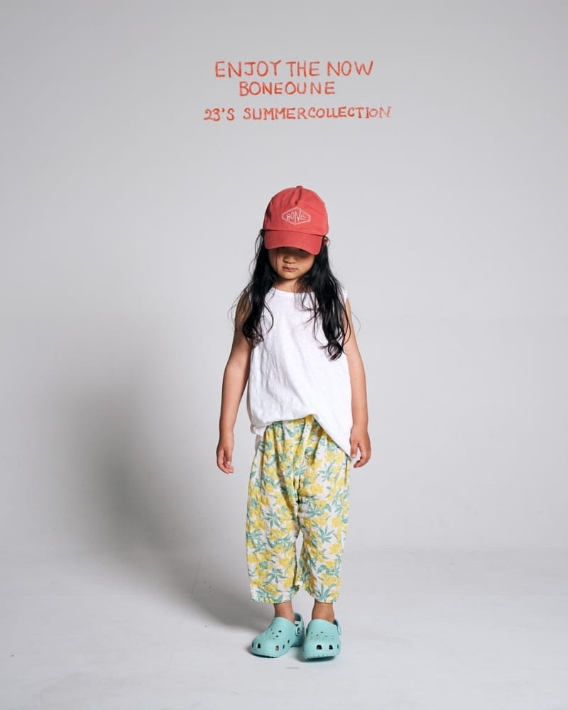 Boneoune - Korean Children Fashion - #designkidswear - Omaru Flower Pants - 3