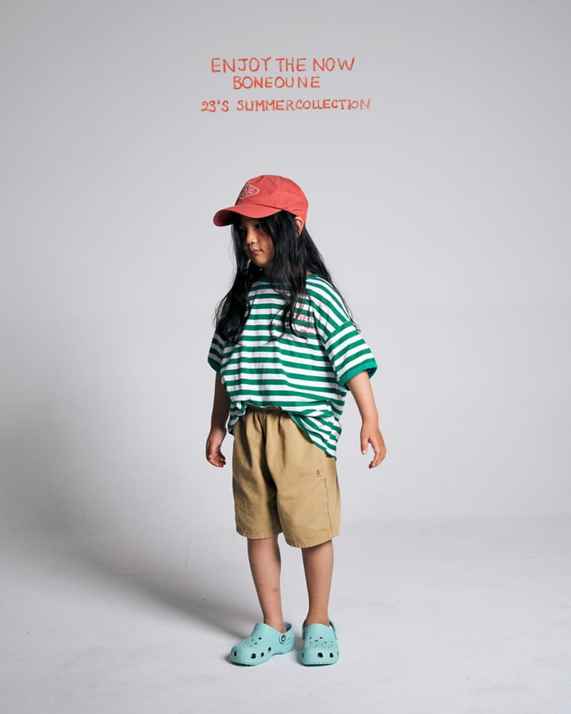 Boneoune - Korean Children Fashion - #designkidswear - Bone Line Tee - 4