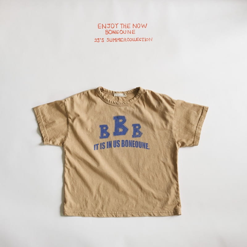 Boneoune - Korean Children Fashion - #discoveringself - BBB Tee - 3