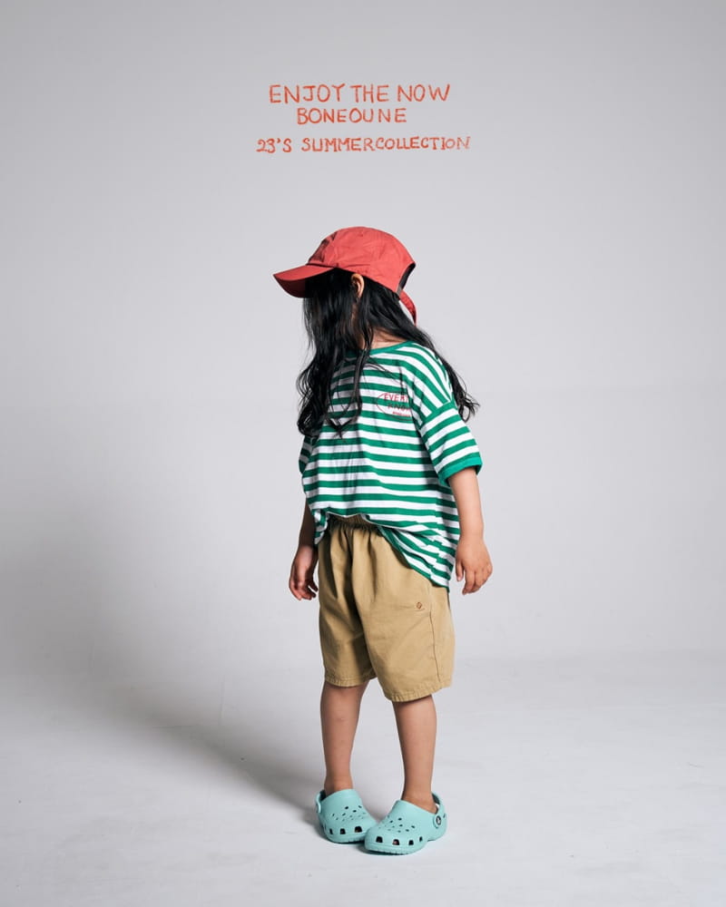 Boneoune - Korean Children Fashion - #fashionkids - Bone Line Tee - 5