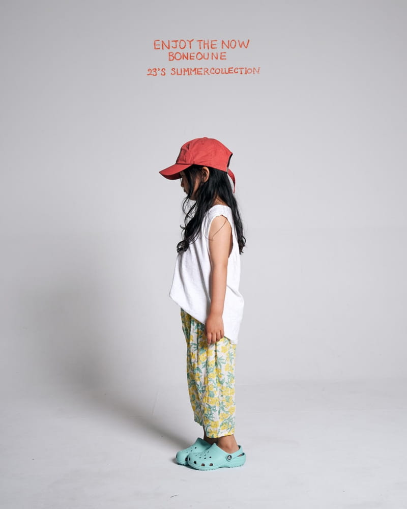 Boneoune - Korean Children Fashion - #kidsshorts - Omaru Flower Pants - 6