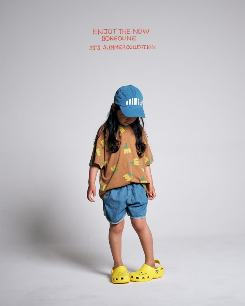 Boneoune - Korean Children Fashion - #kidsshorts - Seson Flower Tee - 3