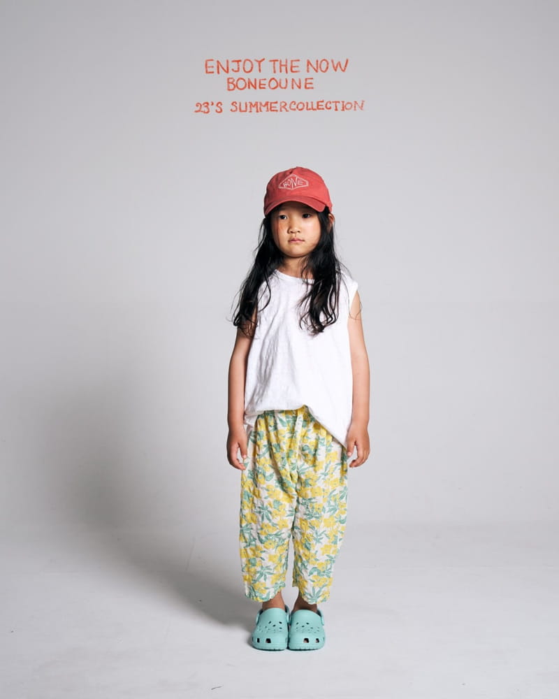 Boneoune - Korean Children Fashion - #littlefashionista - Omaru Flower Pants - 10