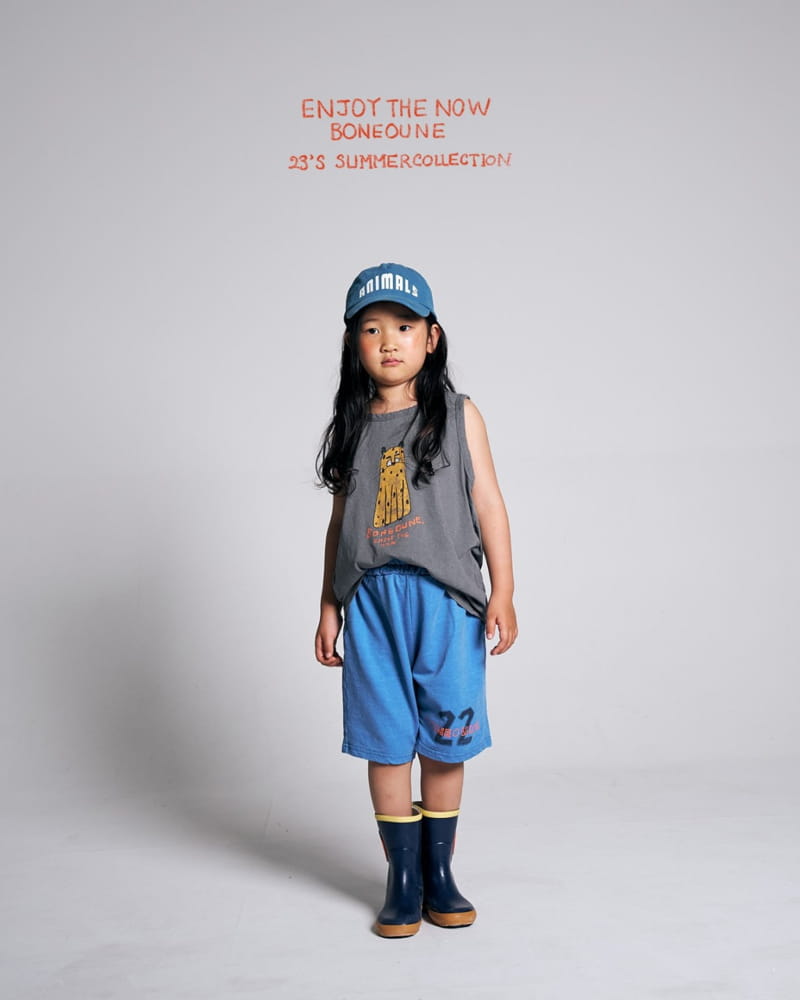 Boneoune - Korean Children Fashion - #littlefashionista - Pigment 22 Bone Shorts - 8