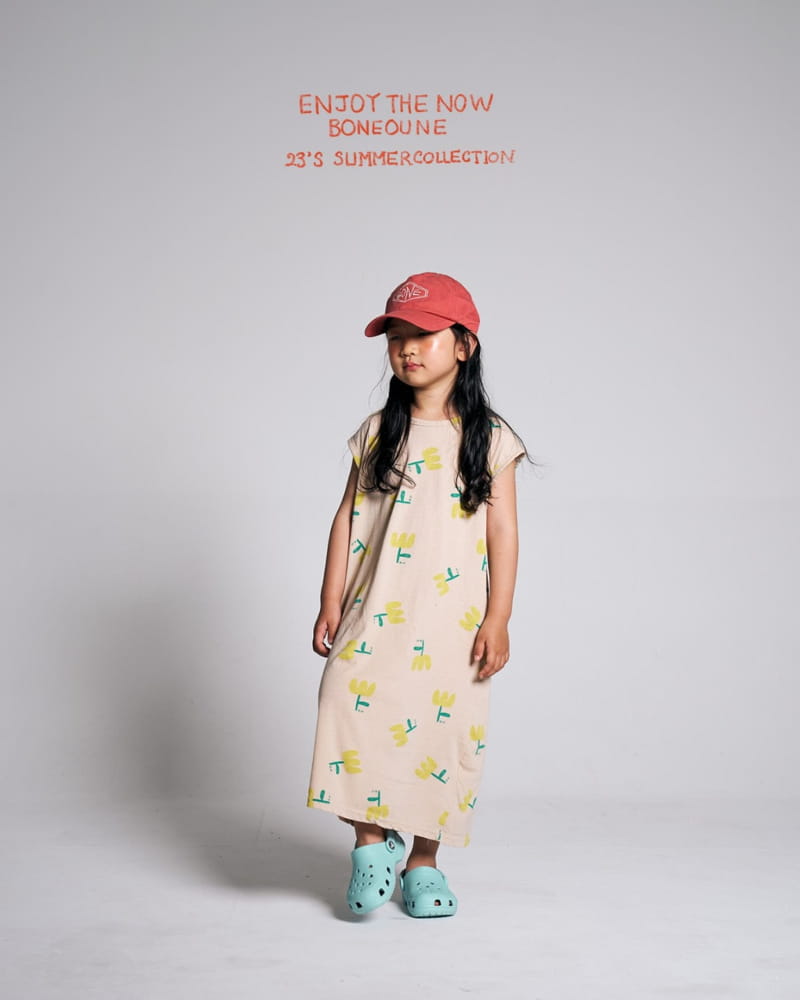 Boneoune - Korean Children Fashion - #magicofchildhood - Off Shoulder One-piece - 3