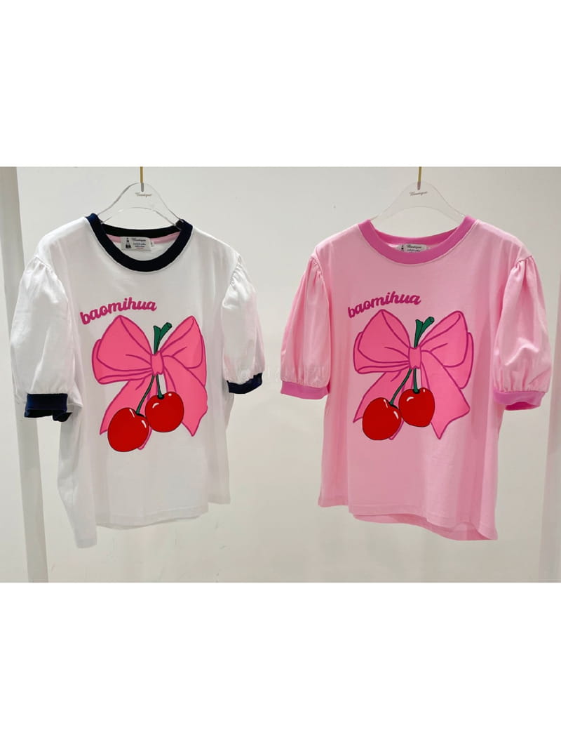 Boutique - Korean Women Fashion - #thatsdarling - Cherry Tee - 9