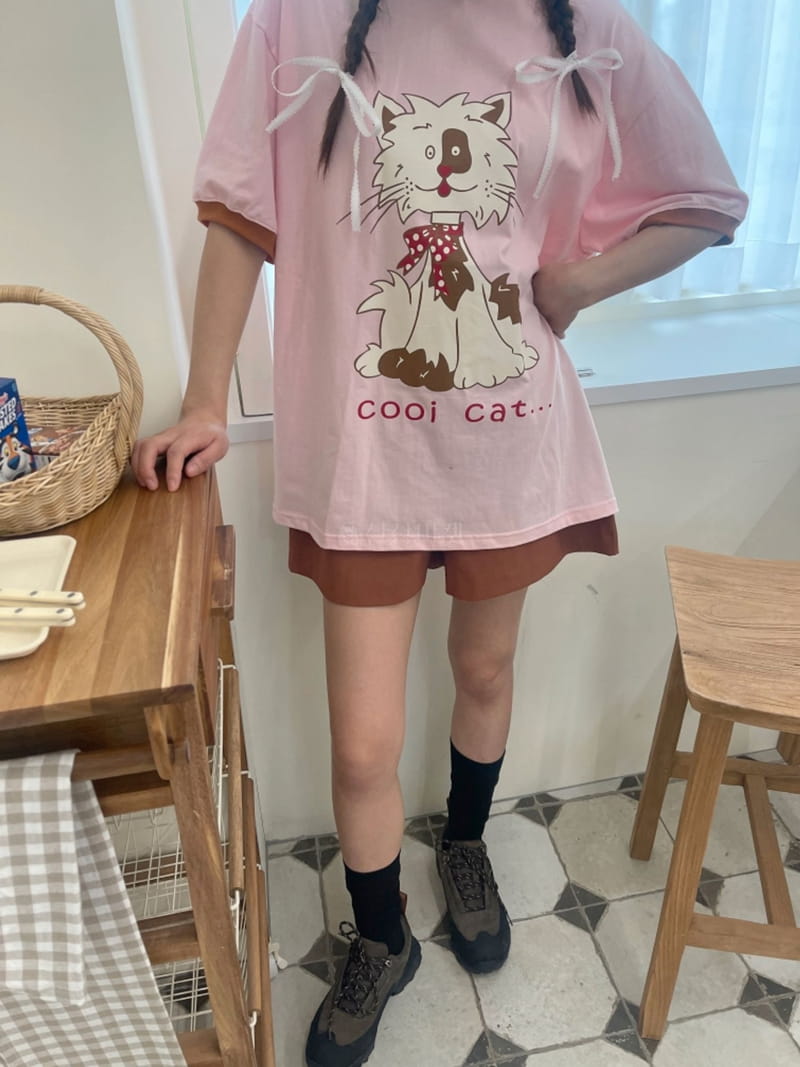 Boutique - Korean Women Fashion - #vintagekidsstyle - Cool Cat Tee - 8