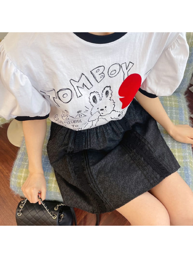 Boutique - Korean Women Fashion - #womensfashion - Rombo Tee - 2