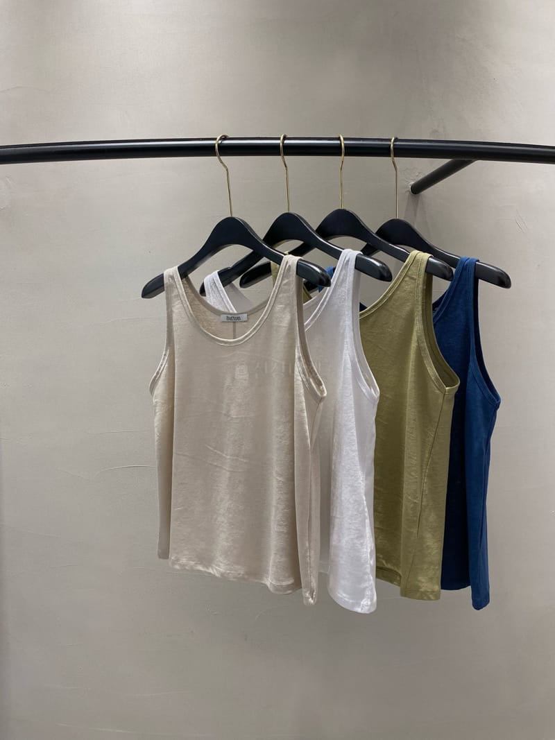 Boutique Seoul - Korean Women Fashion - #shopsmall - Linen Sleeveless - 3