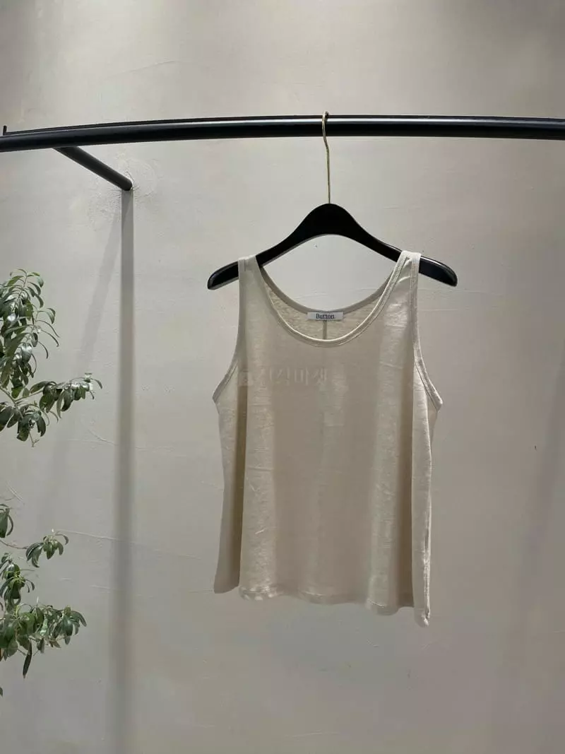 Boutique Seoul - Korean Women Fashion - #shopsmall - Linen Sleeveless - 4