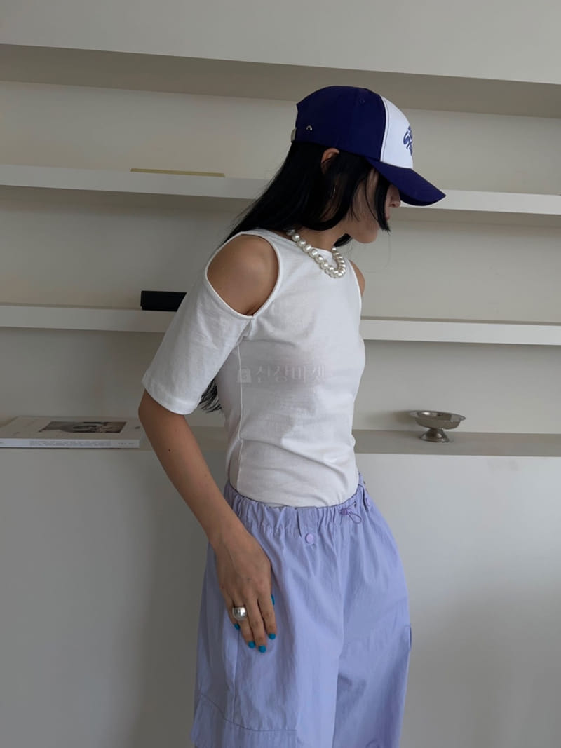 Bricklane - Korean Women Fashion - #womensfashion - Short Sleeves Tee - 9