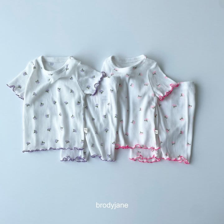 Brody Jane - Korean Children Fashion - #childofig - Berry Eyelet Pajama