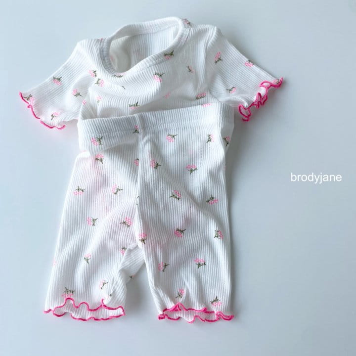 Brody Jane - Korean Children Fashion - #designkidswear - Berry Eyelet Pajama - 3