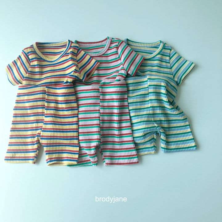 Brody Jane - Korean Children Fashion - #discoveringself - Multi Stripes Pajama - 2