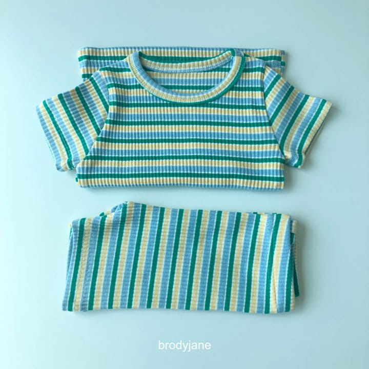 Brody Jane - Korean Children Fashion - #littlefashionista - Multi Stripes Pajama - 8