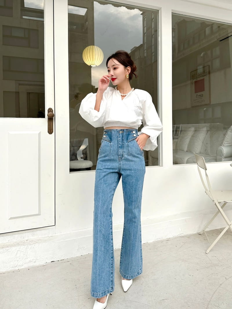 Bwithu - Korean Women Fashion - #momslook - Marang Jeans - 2