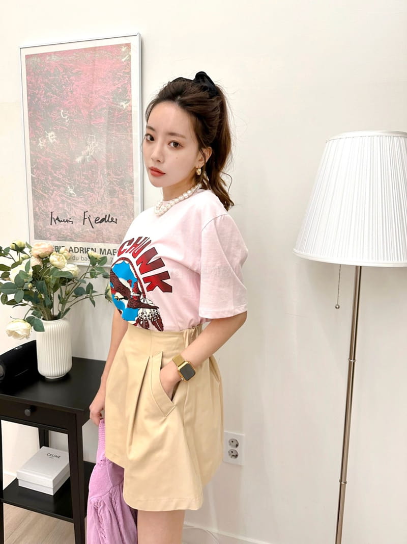 Bwithu - Korean Women Fashion - #momslook - Eagle Tee - 3