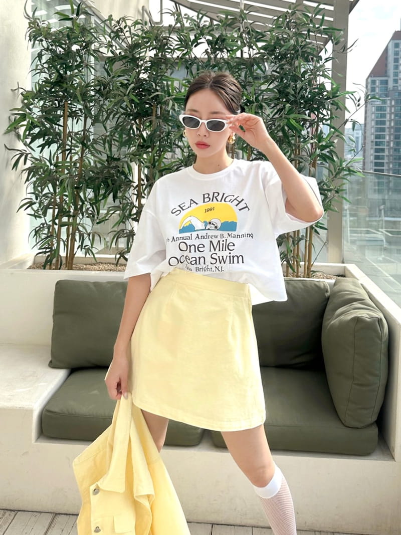 Bwithu - Korean Women Fashion - #momslook - 1991 Tee