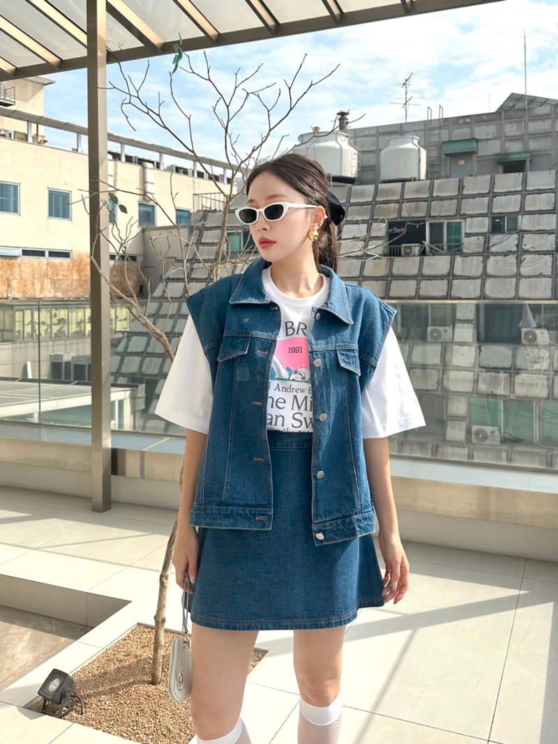 Bwithu - Korean Women Fashion - #momslook - Sugar Vest