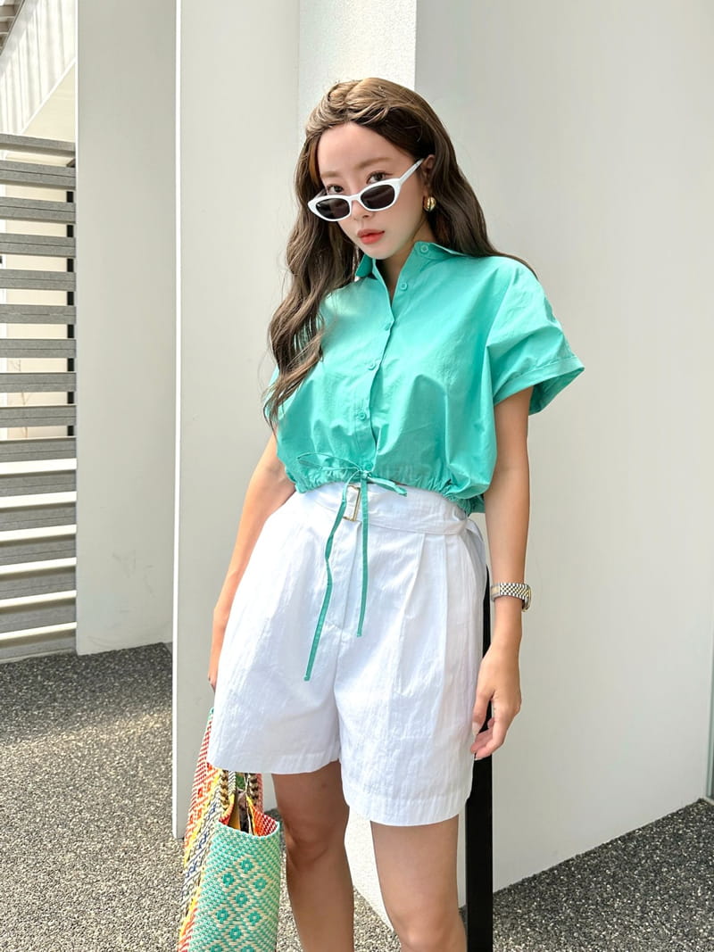 Bwithu - Korean Women Fashion - #momslook - Tug Shorts - 8