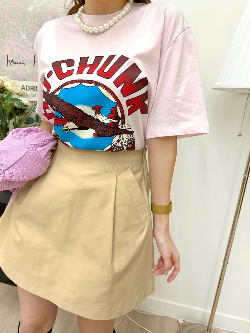 Bwithu - Korean Women Fashion - #vintageinspired - Eagle Tee - 9