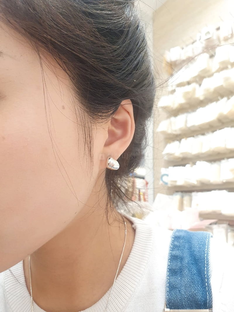 Cabinet - Korean Women Fashion - #womensfashion - Silver Sky Earring - 4