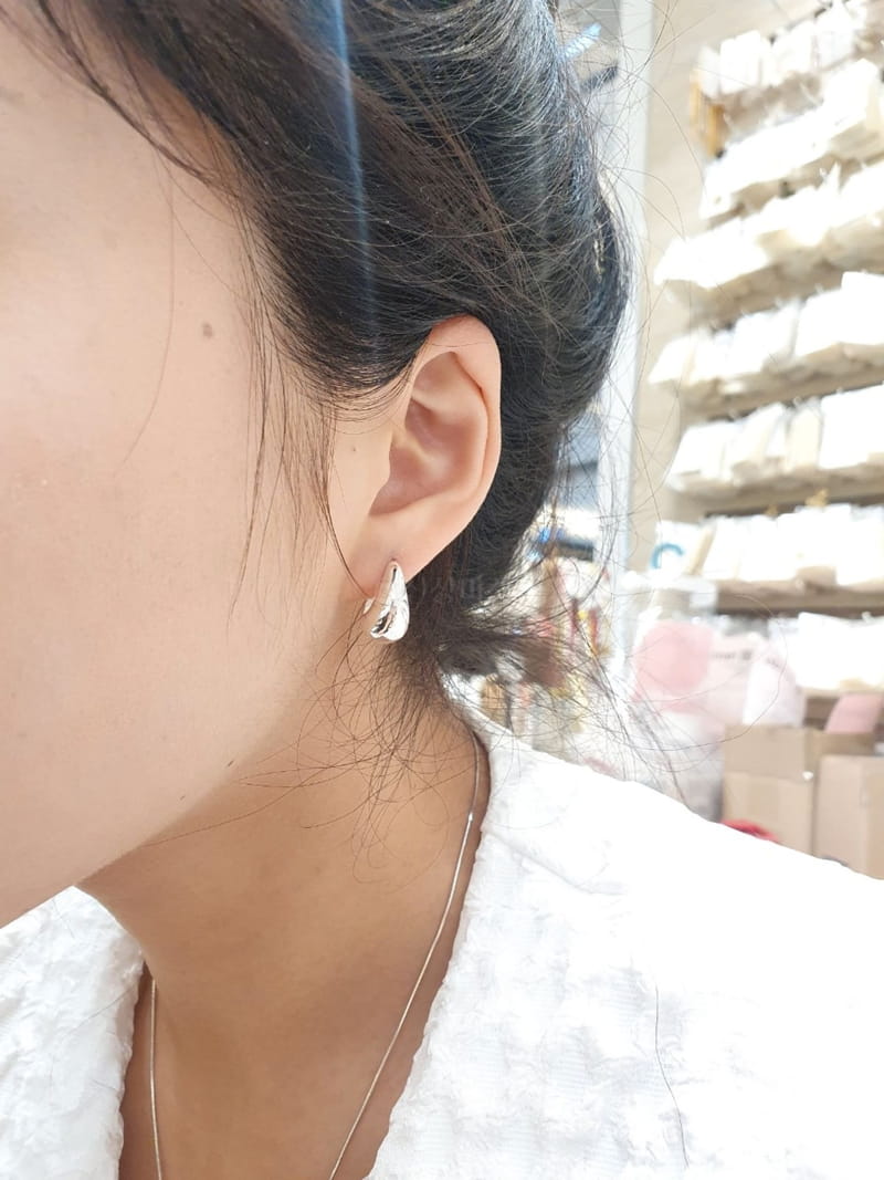 Cabinet - Korean Women Fashion - #momslook - Silver 18 Earring - 3