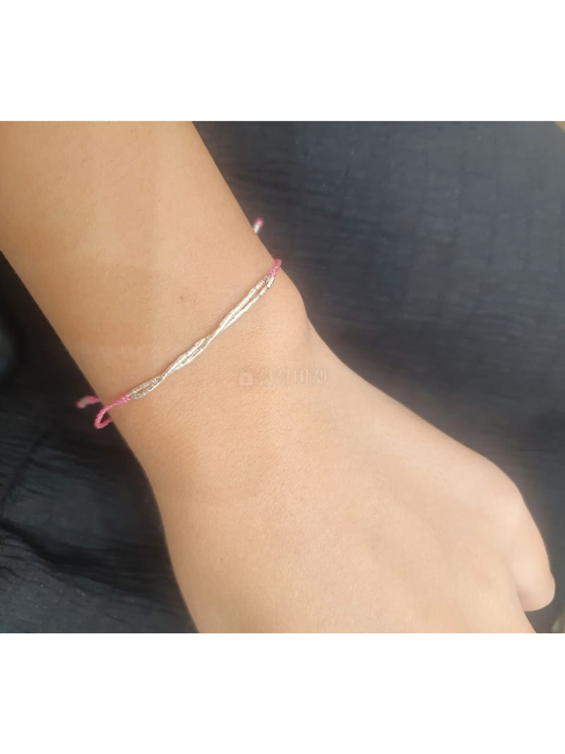 Cabinet - Korean Women Fashion - #momslook - Silver (Silver) Color Bracelet - 6