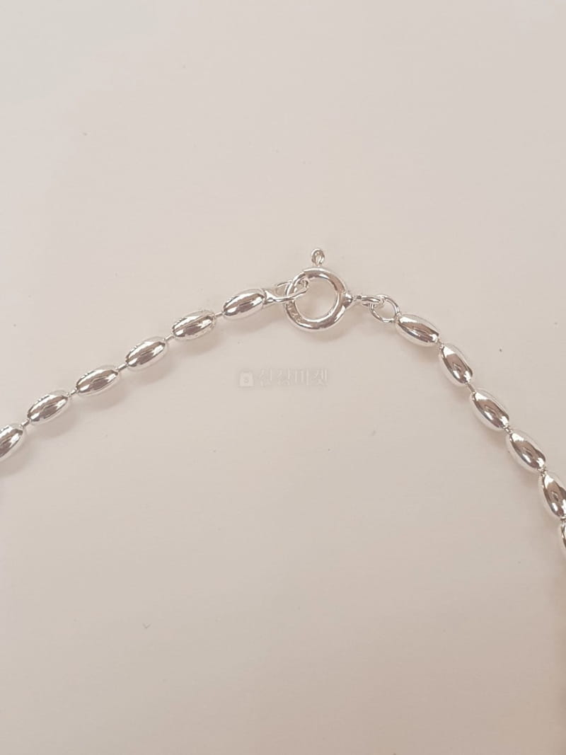 Cabinet - Korean Women Fashion - #momslook - Silver (Silver) Sausage Bracelet - 2