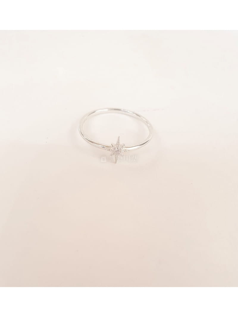 Cabinet - Korean Women Fashion - #restrostyle - Silver Taepeaong Cubic  Ring