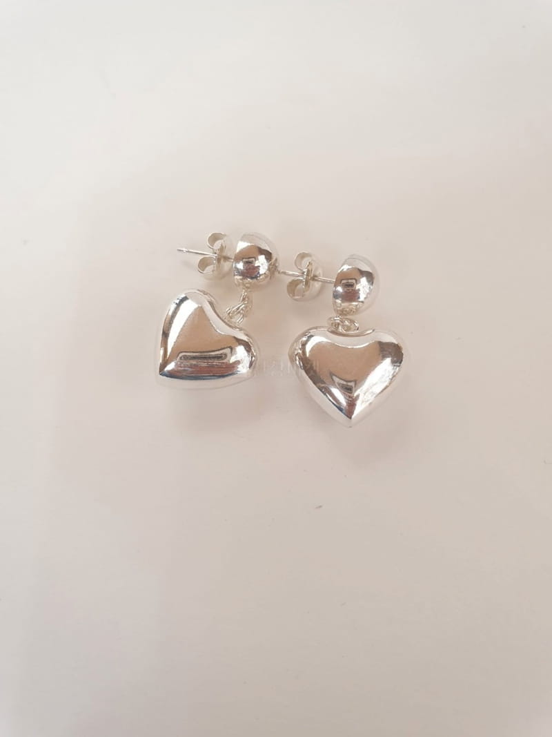 Cabinet - Korean Women Fashion - #restrostyle - Silver Mix Heart Earring