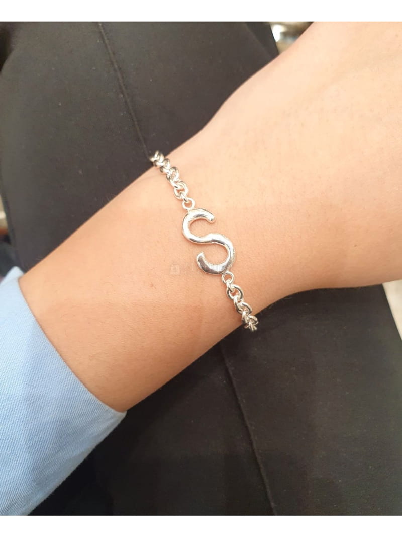 Cabinet - Korean Women Fashion - #thelittlethings - Silver (Silver) Big Bracelet - 3