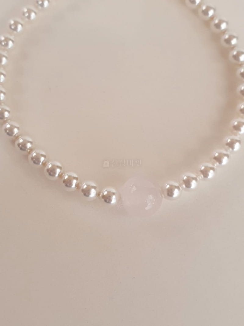 Cabinet - Korean Women Fashion - #womensfashion - Silver Pearl Bracelet