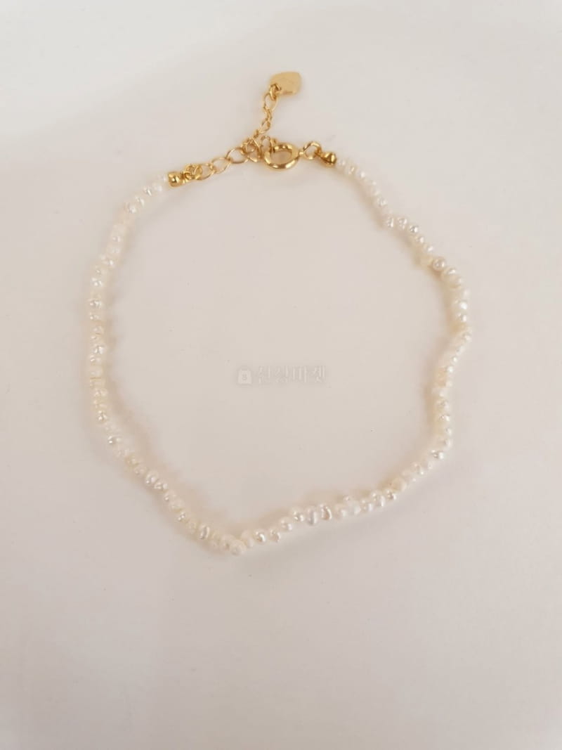 Cabinet - Korean Women Fashion - #womensfashion - Silver G Pearl  Bracelet - 2