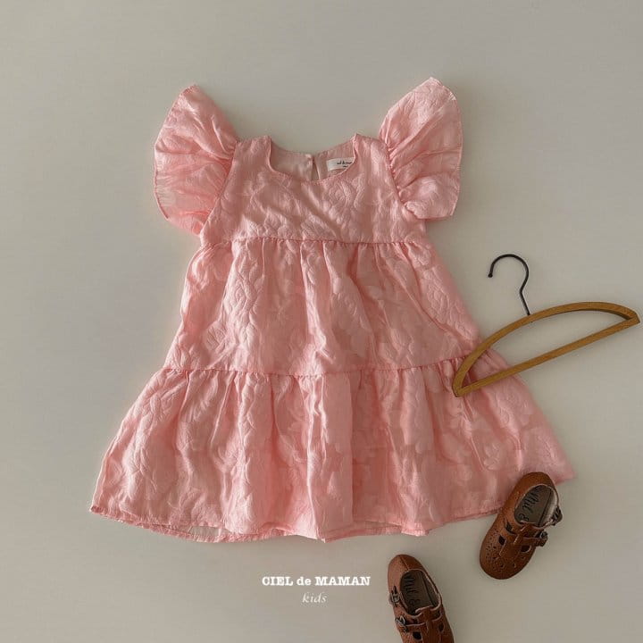 Ciel De Maman - Korean Children Fashion - #kidsshorts - Rose Cancan One-piece