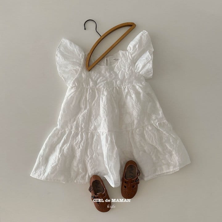 Ciel De Maman - Korean Children Fashion - #littlefashionista - Rose Cancan One-piece - 5