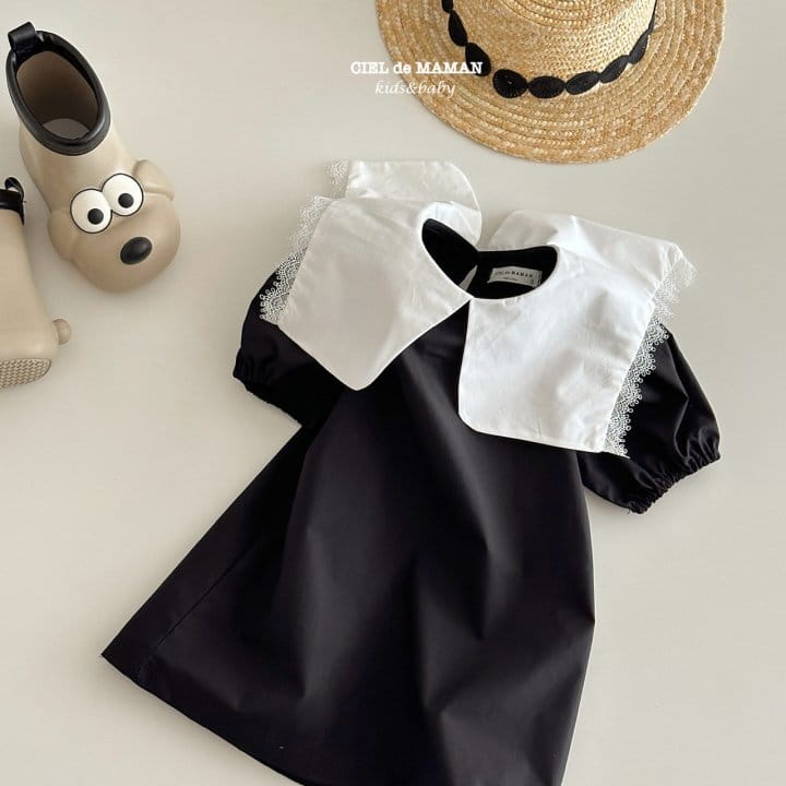 Ciel De Maman - Korean Children Fashion - #prettylittlegirls - Black Chick Mini One-piece - 5