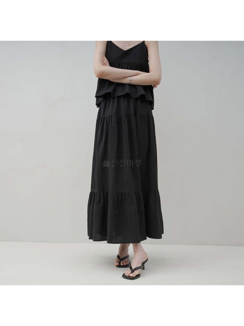 Comely - Korean Women Fashion - #momslook - Moldy Skirt - 10